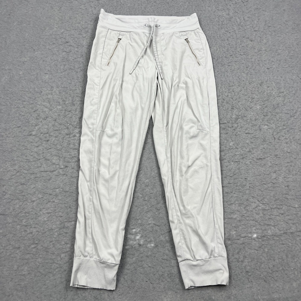 Athleta Trekkie Mid Rise Legacy Jogger Women's 6 Gray Nylon Ripstop Hiking Pants